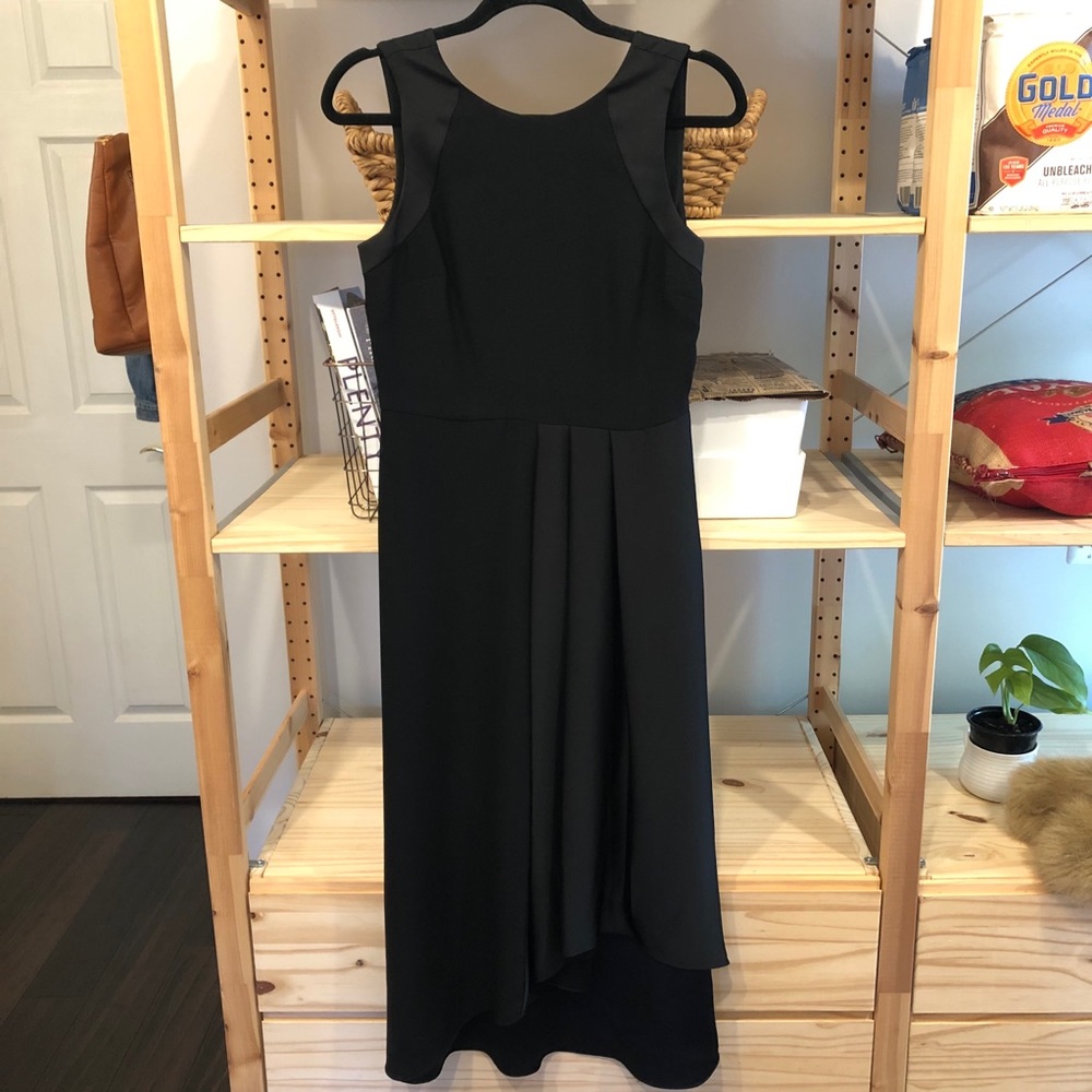 Banana Republic LBD, Asymmetrical Hem